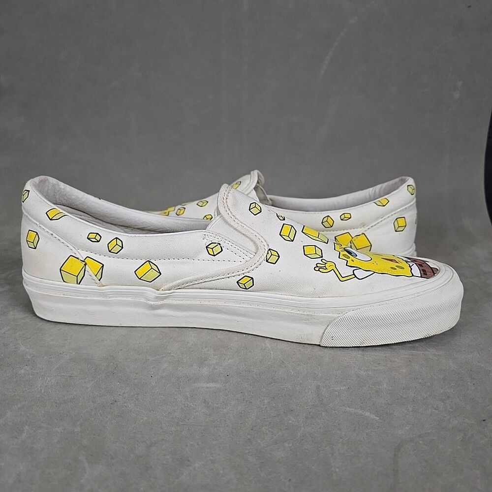 Vans Vault x SpongeBob SquarePants OG Classic Slip-On LX Checkerboard Block Sz13